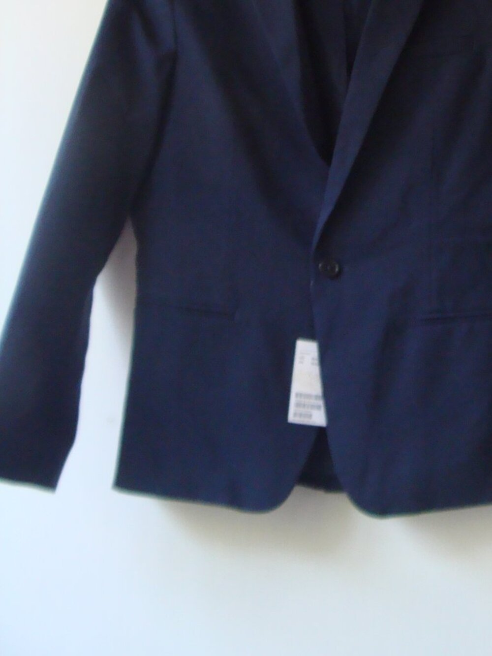 NWT H&M Youth Boys Blazer Jacket Dark Navy Blue, Size US 9-12 Y